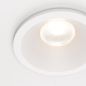 Preview: White recessed spotlight in detail