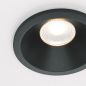 Preview: Black recessed spotlight in detail