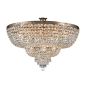 Preview: Round living room crystal gold ceiling light Palace Ø:80cm