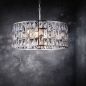 Preview: Round crystal chandelier with angular crystals