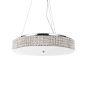 Preview: Roma pendant lamp SP12 with crystal lampshade Ø:600mm