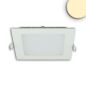 Preview: Recessed square LED light fitting 9W dimmable in white