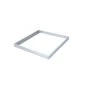 Preview: LED light panel ceiling lamp silver 60W warm white 62x62