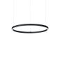 Preview: Black ring luminaire Oracle Slim Ø:50cm
