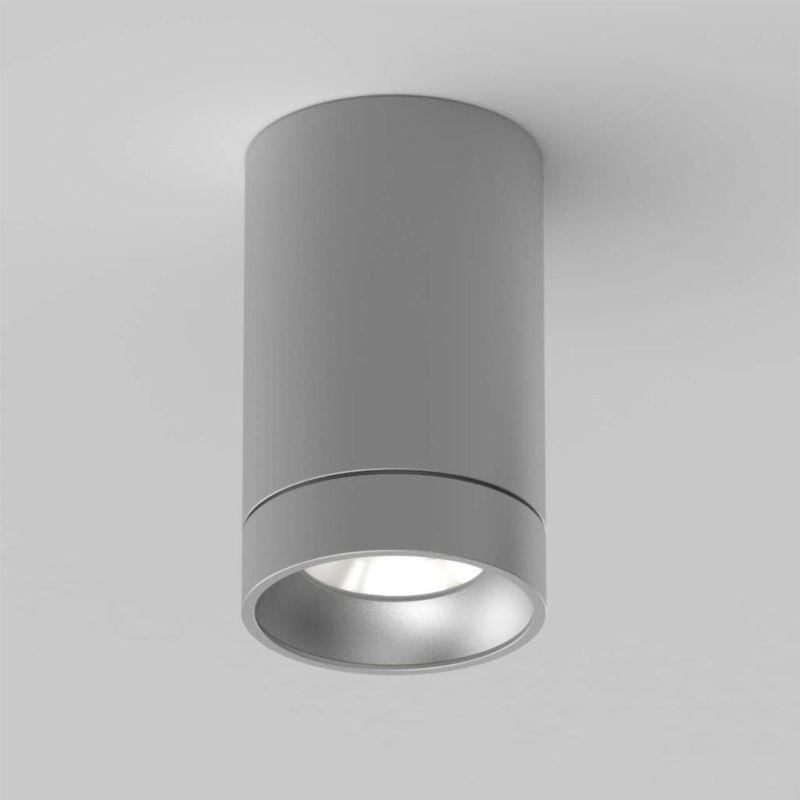 Spacetube ceiling spotlight silver