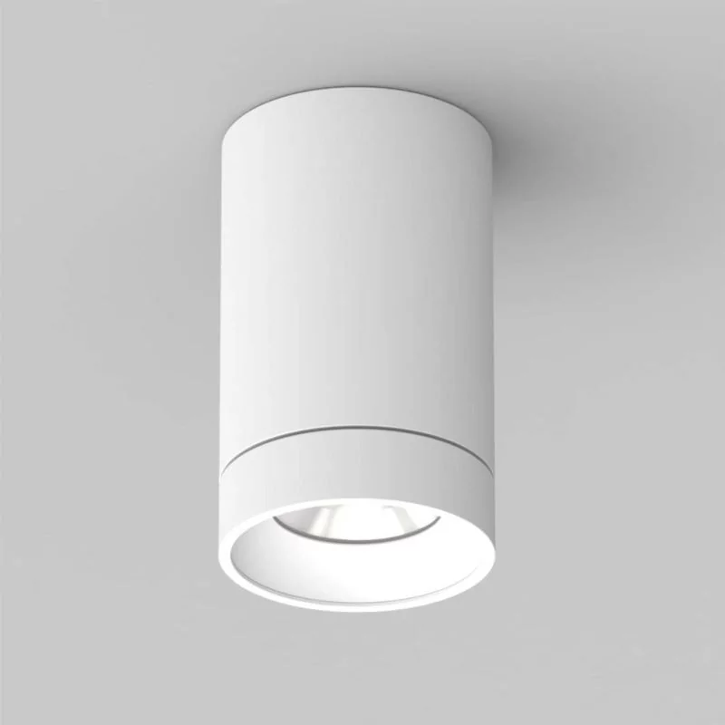 Round LED ceiling spotlight Spacetube white