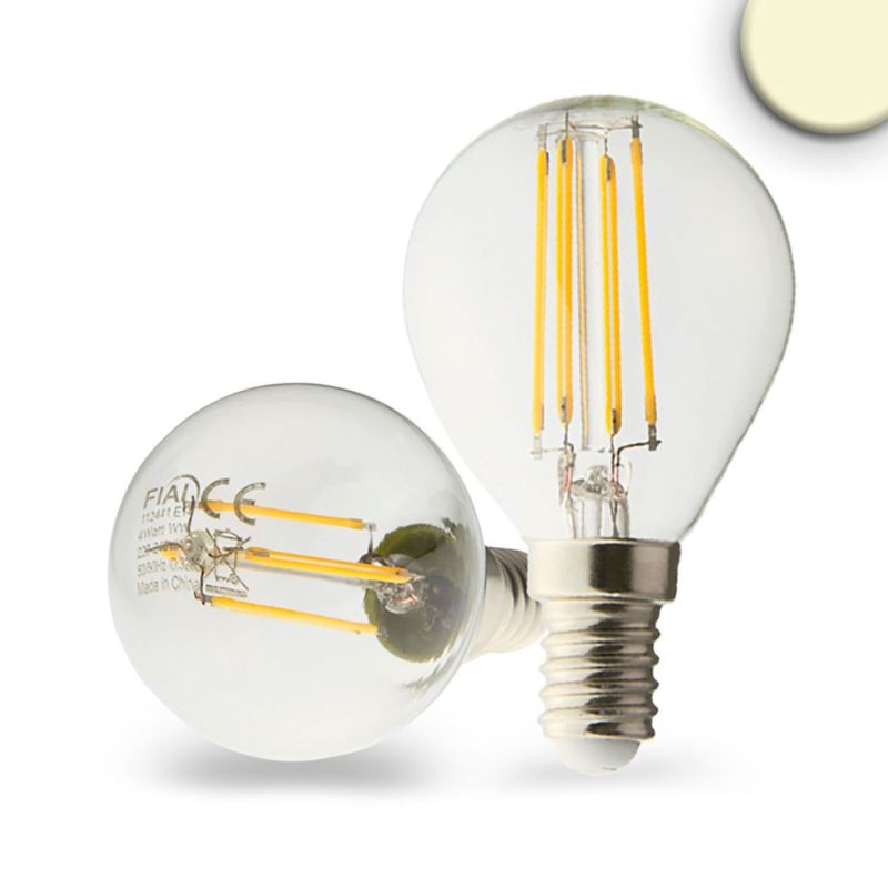 Dimmable E14 LED drop light bulb 4W