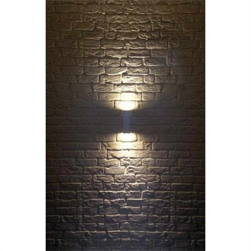 Wall lamp shines up and down