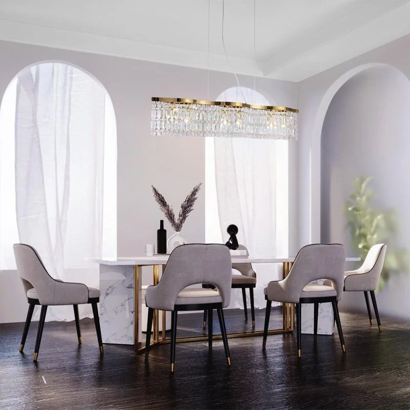 Golden Dune pendant light for your dining table