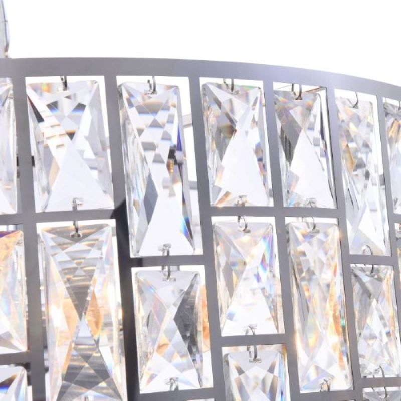 Detail der eckigen Kristalle