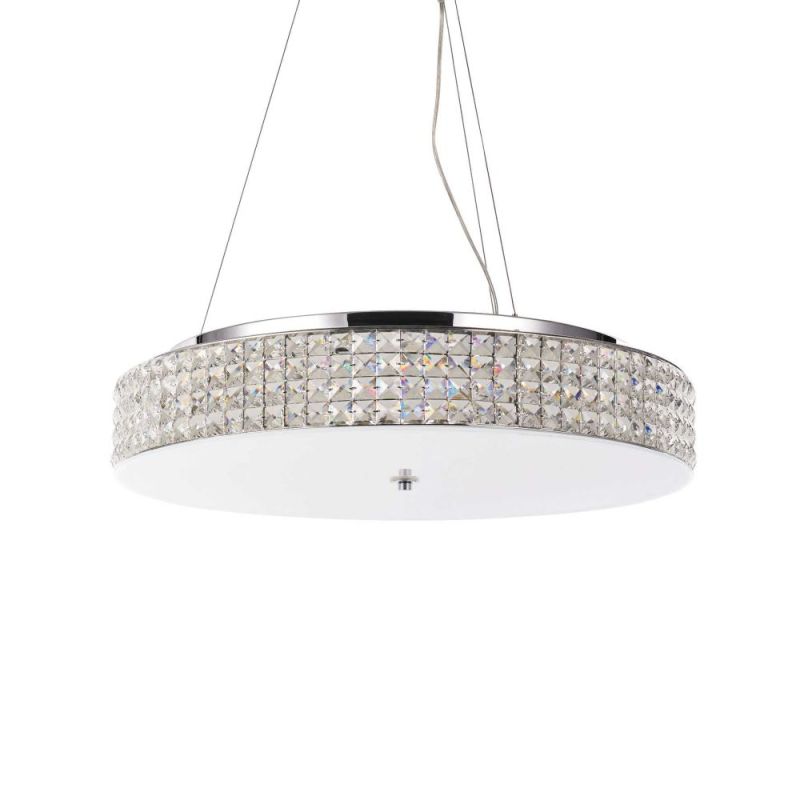 Roma pendant lamp SP12 with crystal lampshade Ø:600mm