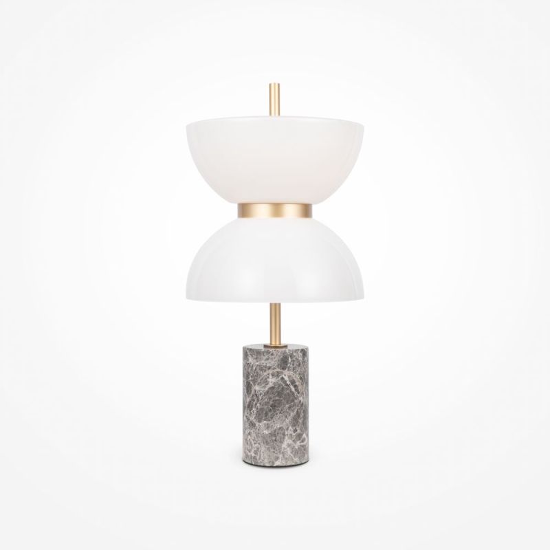 Moderne Wohnzimmer Tischlampe Kyoto Gold