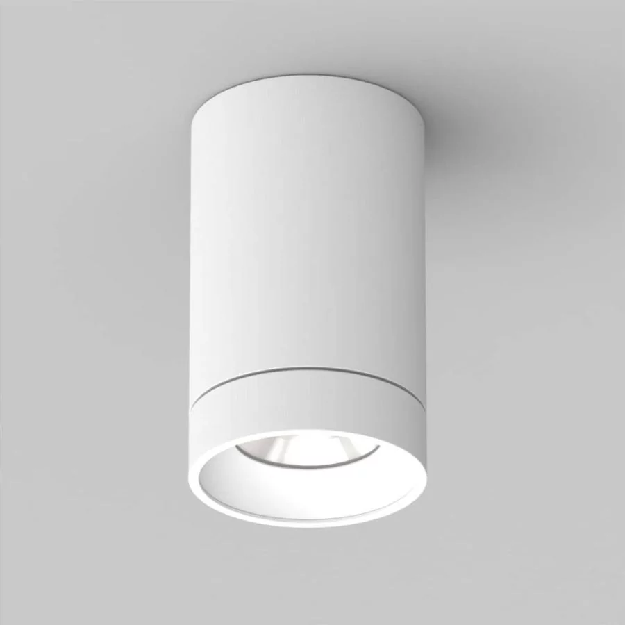 Round LED ceiling spotlight Spacetube white