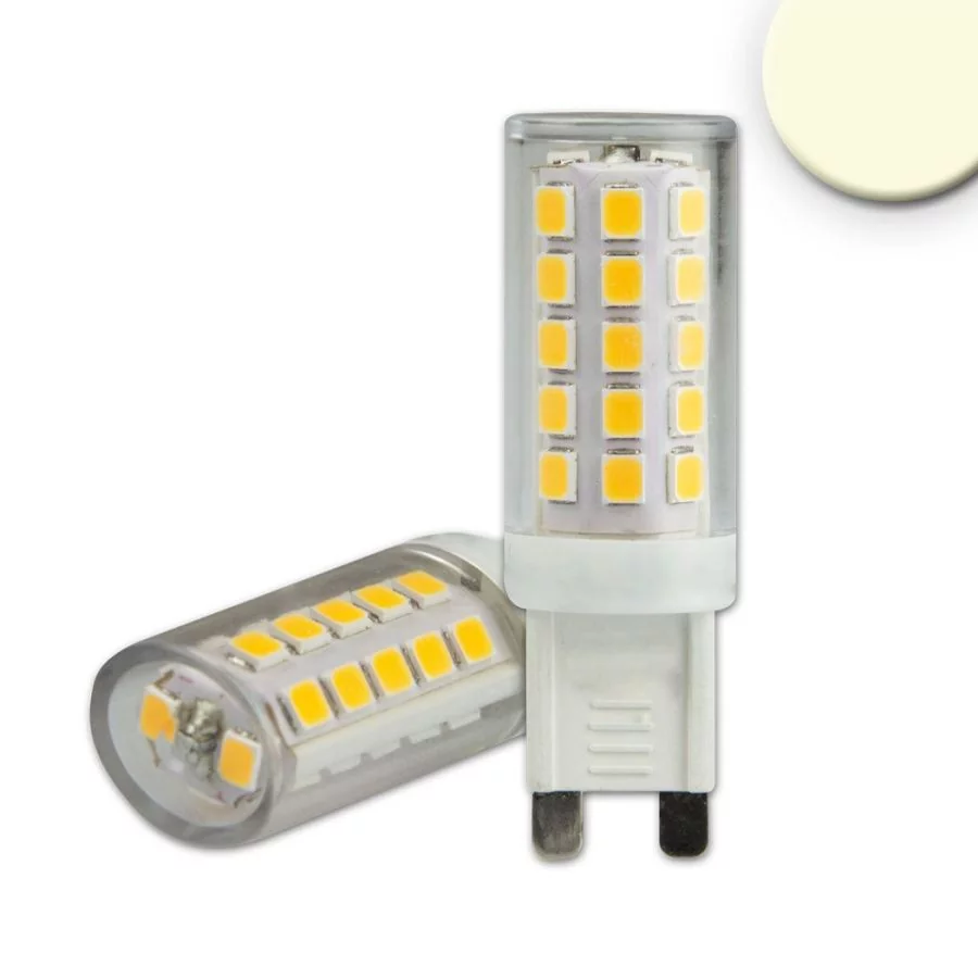 G9 LED retrofit lamp with plug-in base