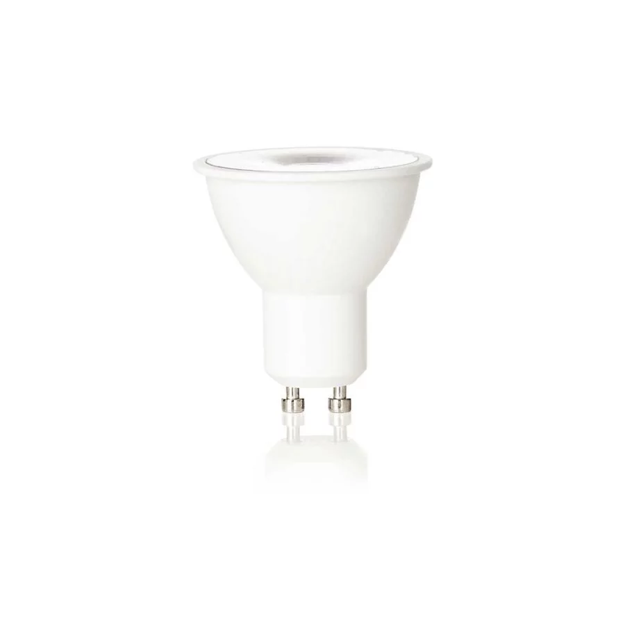 GU10 LED bulb with white body and high colour rendering CRI 90