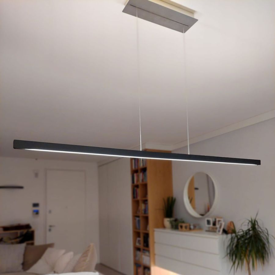 Pendant light Syrio complete anthracite brushed