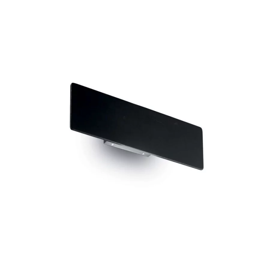 Black LED wall light Zig Zag